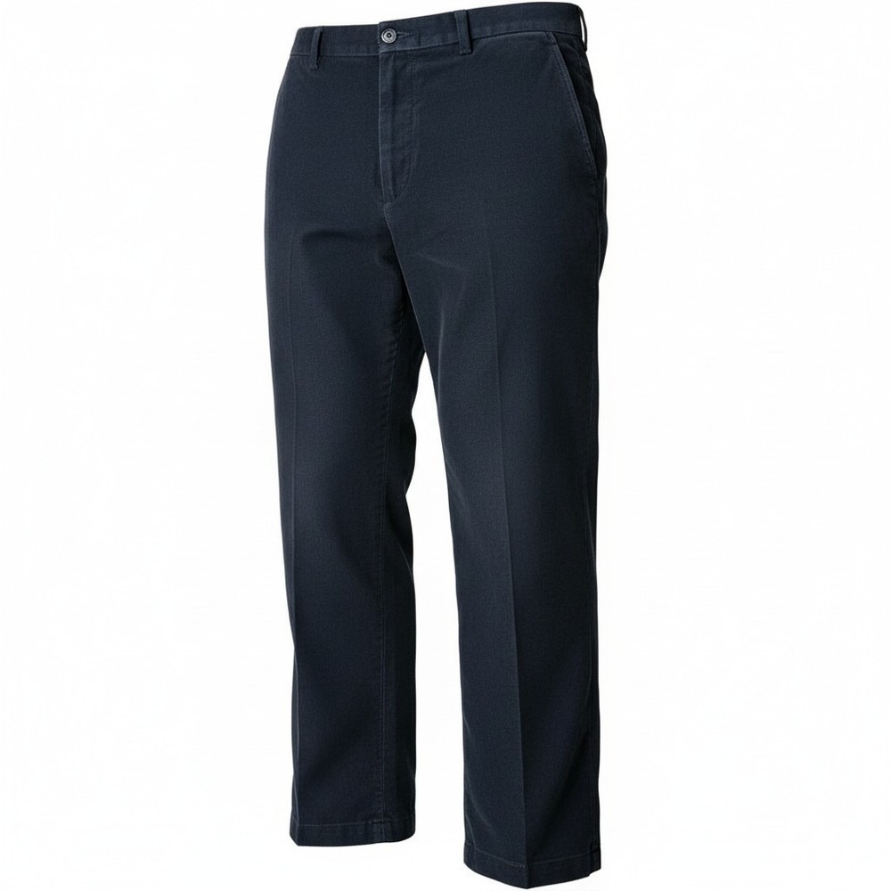 Brooks Brothers Pants Advantage Clark Fit Chino Khaki Navy Blue 34x28 Golf